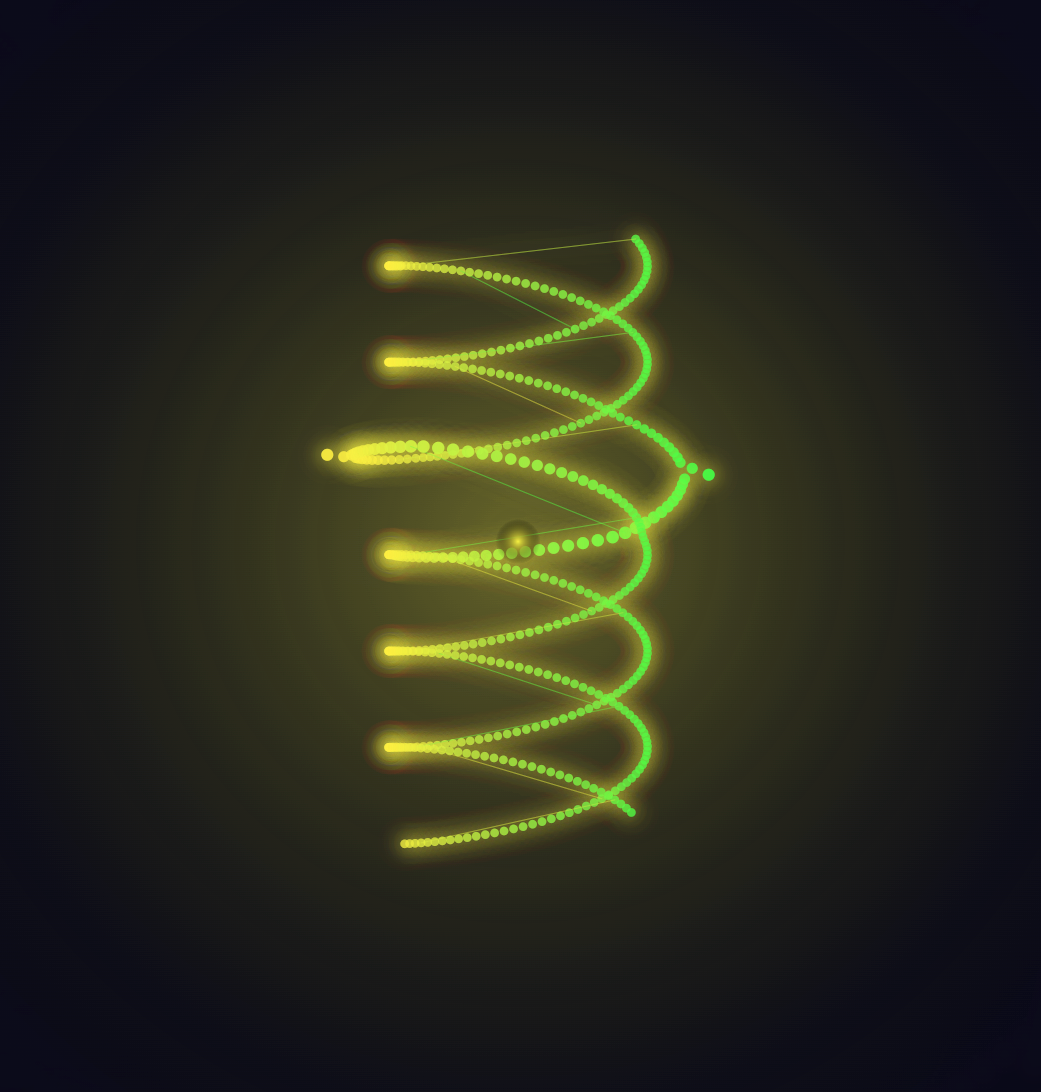DNA twin-strand style visualizer