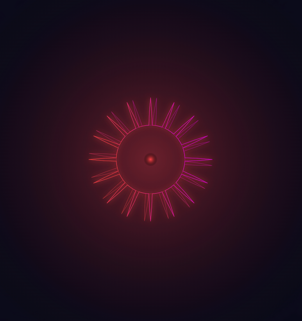 Kaleidoscope style visualizer
